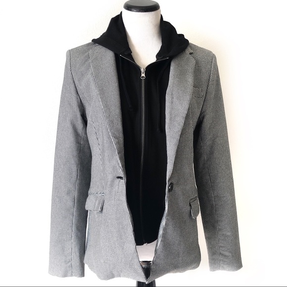 cynthia rowley hooded blazer